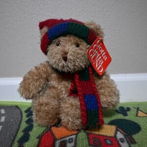 GUND “Gotta Getta GUND” Bear (Holiday / Winter Outfit)